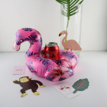 Load image into Gallery viewer, drinks cup holders flamingo