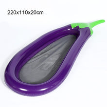 Load image into Gallery viewer, eggplant swimming bed